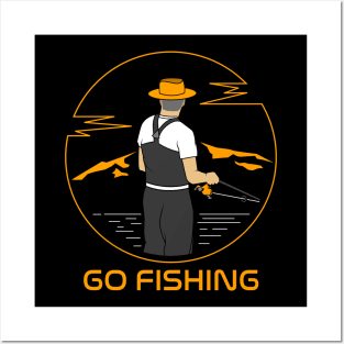 Go Fishing Posters and Art